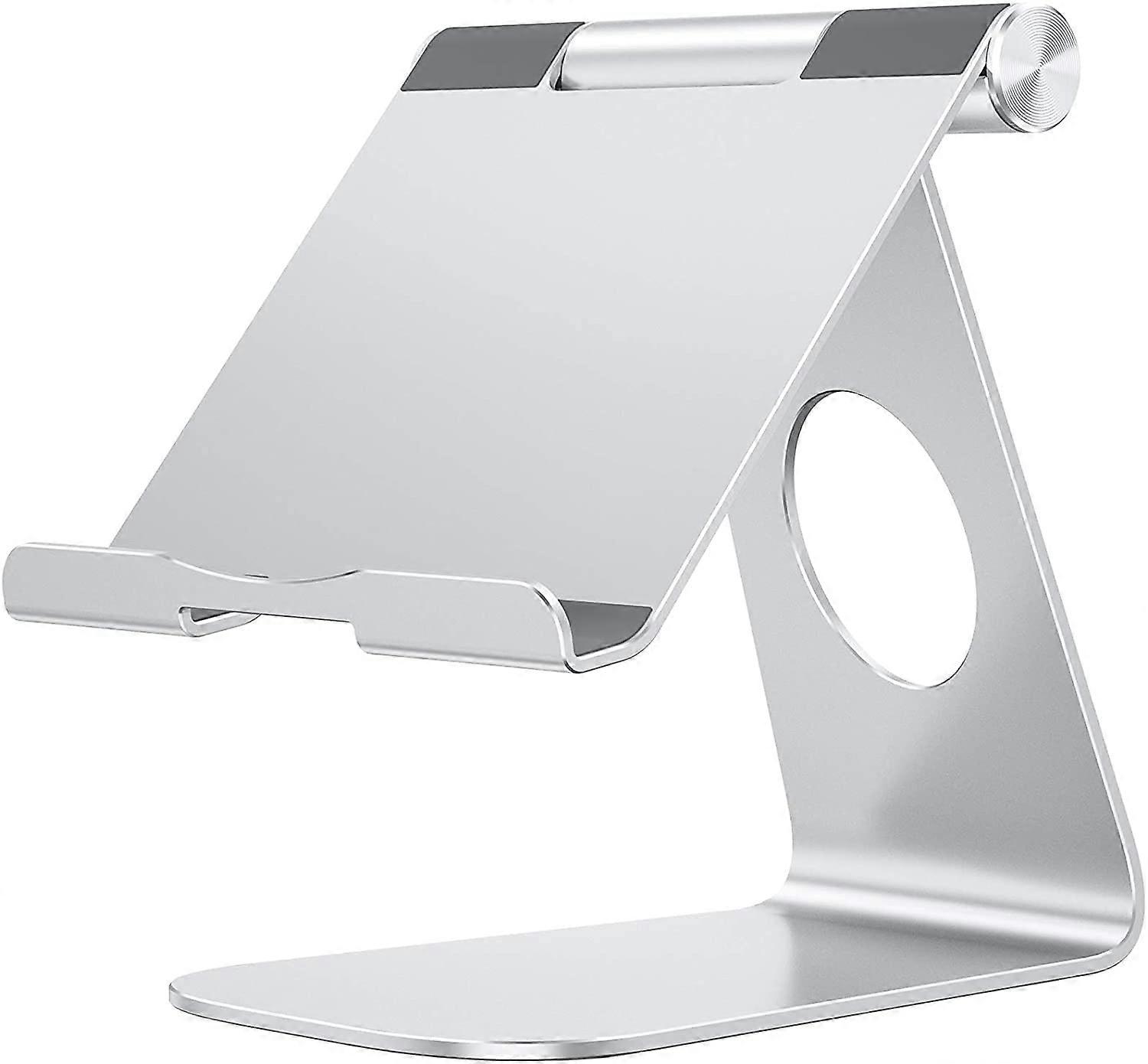Tablet Stand Holder Adjustable, T1 Desktop Aluminum Tablet Dock Cradle iPad Air/Mini, iPad 10.2/9.7, iPad Pro 11/12.9
