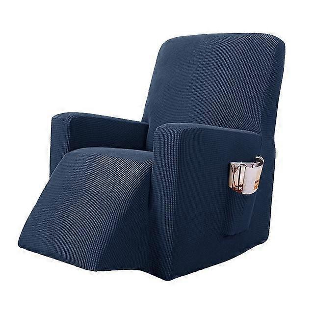 Stretch Recliner Slipcover Latest Jacquard Recliner Chair Cover With Side Pocket Anti -Slip Fitted Recliner Cover Couch Protector