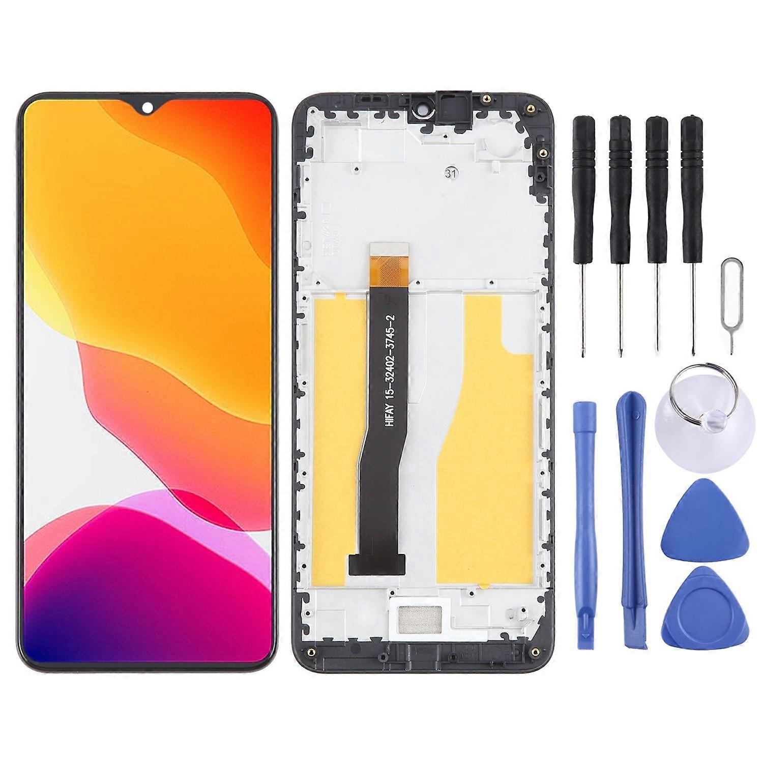 COMPATIBLE LCD + Touch Screen with Frame For Cubot Note 21