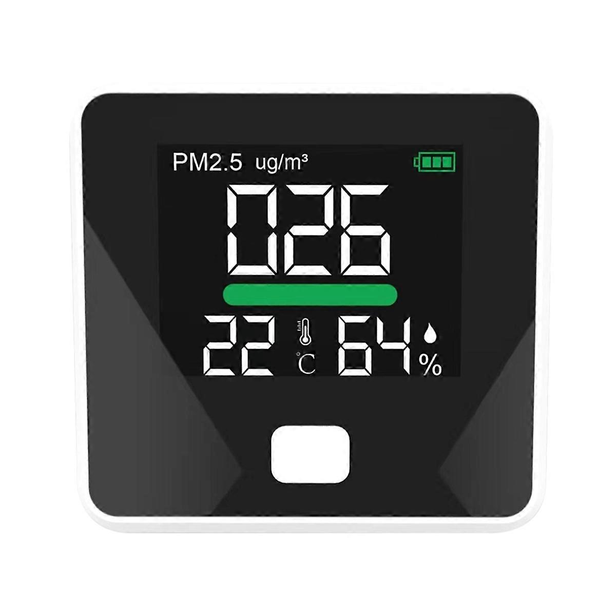 DM103B Portable Digital Air Quality Detector PM2.5 CO2 Tester Multifunctional Air Quality Monitoring Instrument