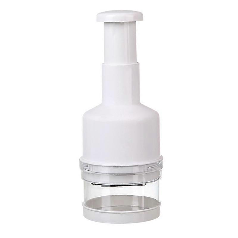 Press Kitchen Cutter Garlic Onion Pat , Specification: Plating White