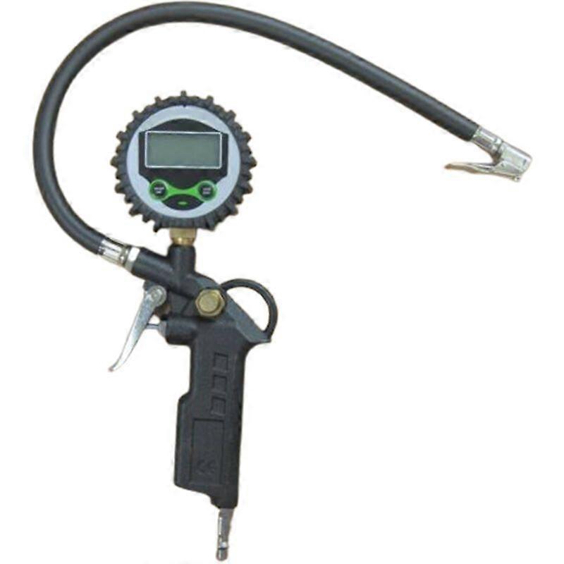 Digital display car tire pressure electronic meter inflatable tire pressure gun inflatable air gun pressure gauge barometer machine