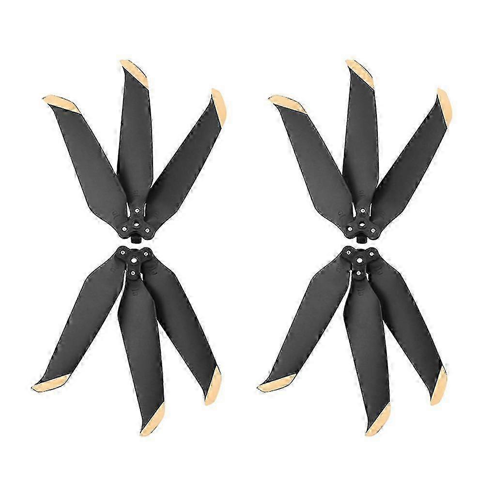 2 Pairs 7238f Quick-release Propellers Low-noise Folding Props Blades Replacement Drone Wing Accessory For Mavic Air 2/2s Drone