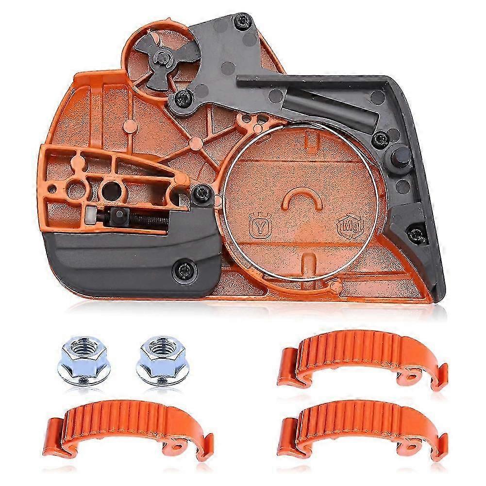 440 Ensemble de frein de chaîne Couvercle d’embrayage latéral pour tronçonneuse Husqvarna 440