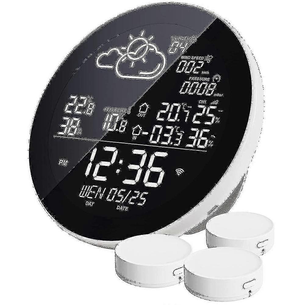 Weather Station Wireless Indoor Outdoor Digital Thermometer