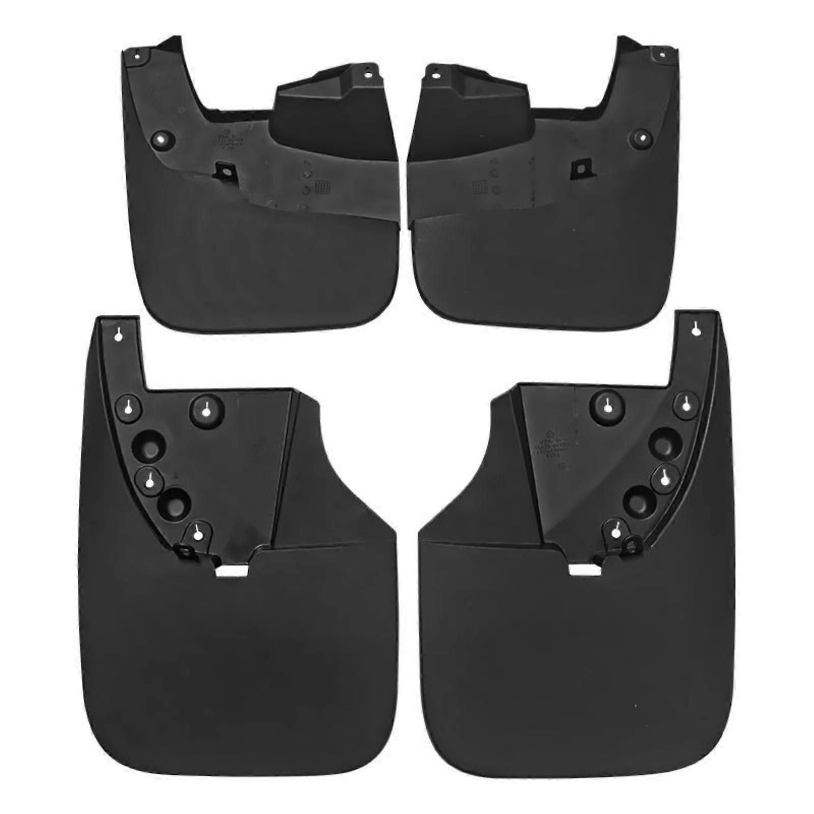 Car Mud Flaps for Toyota Tundra 2019 2007 All Weather Front Rear Splash Guards Protective Mudguards