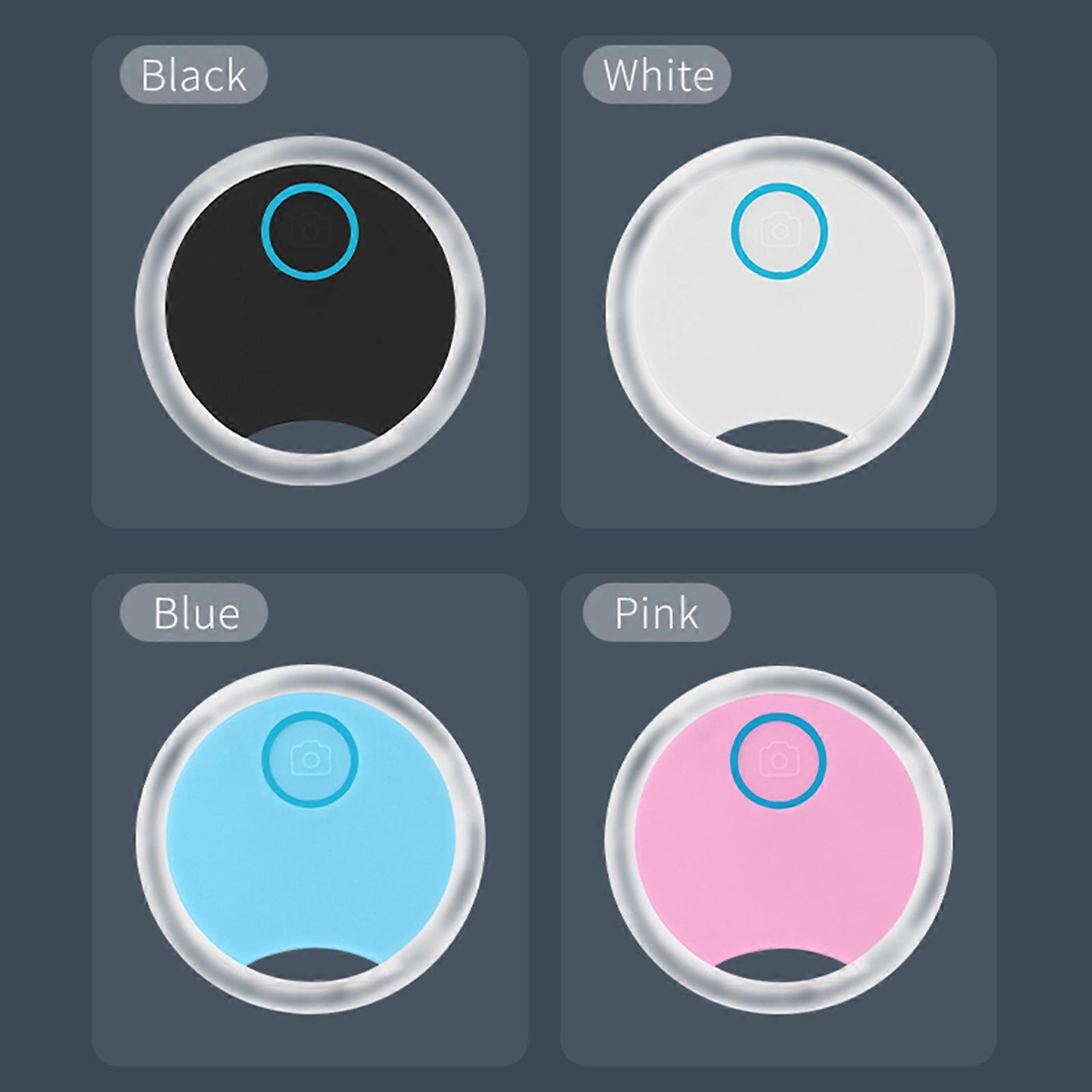 Wireless GPS Tracker for Pets Keys Wallets 40x40x7.2mm Blue