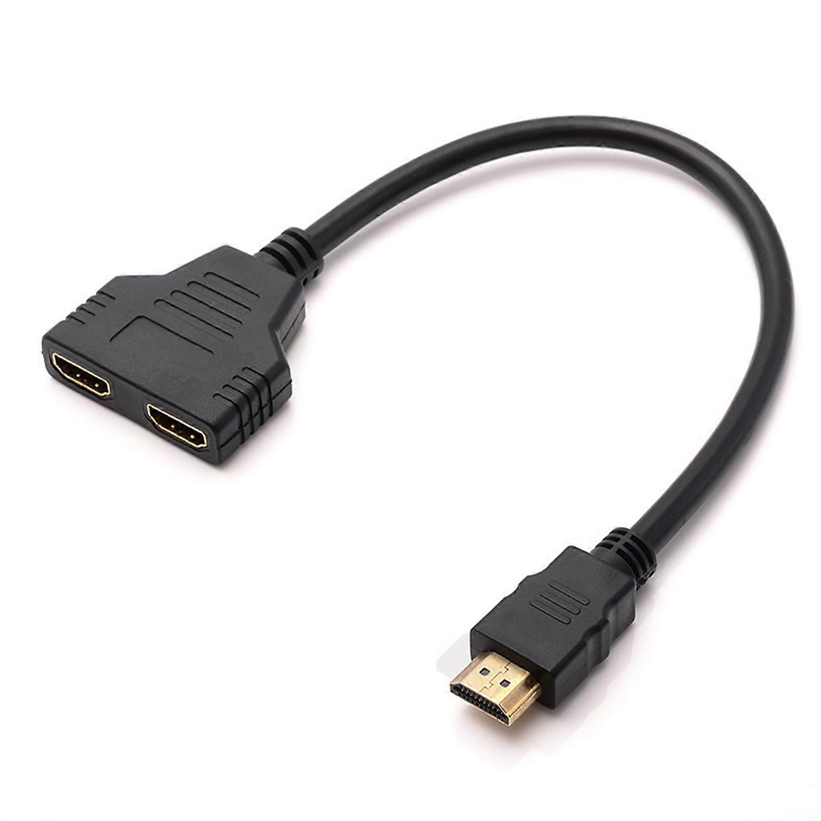 HDMI splitter 1 to 2 1080P HDMI line splitter