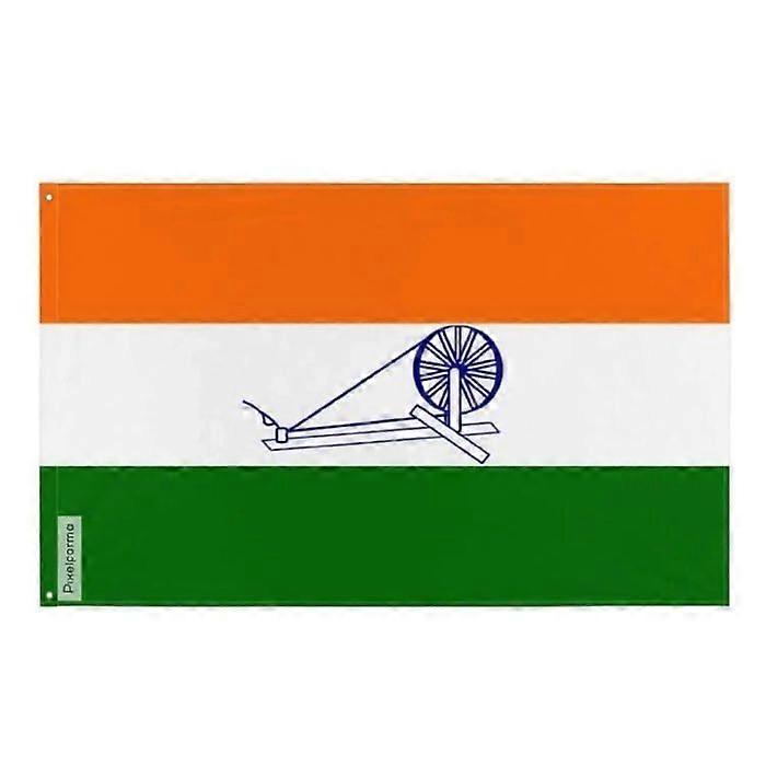 Indian National Congress Flag 1931 – 128 x 192 cm – Polyester – Iron Eyelets – Durable