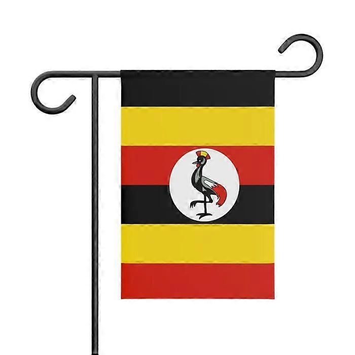 Garden Flag – Uganda – 32 x 47.5 cm – Durable Polyester – Horizontal Format – Outdoor