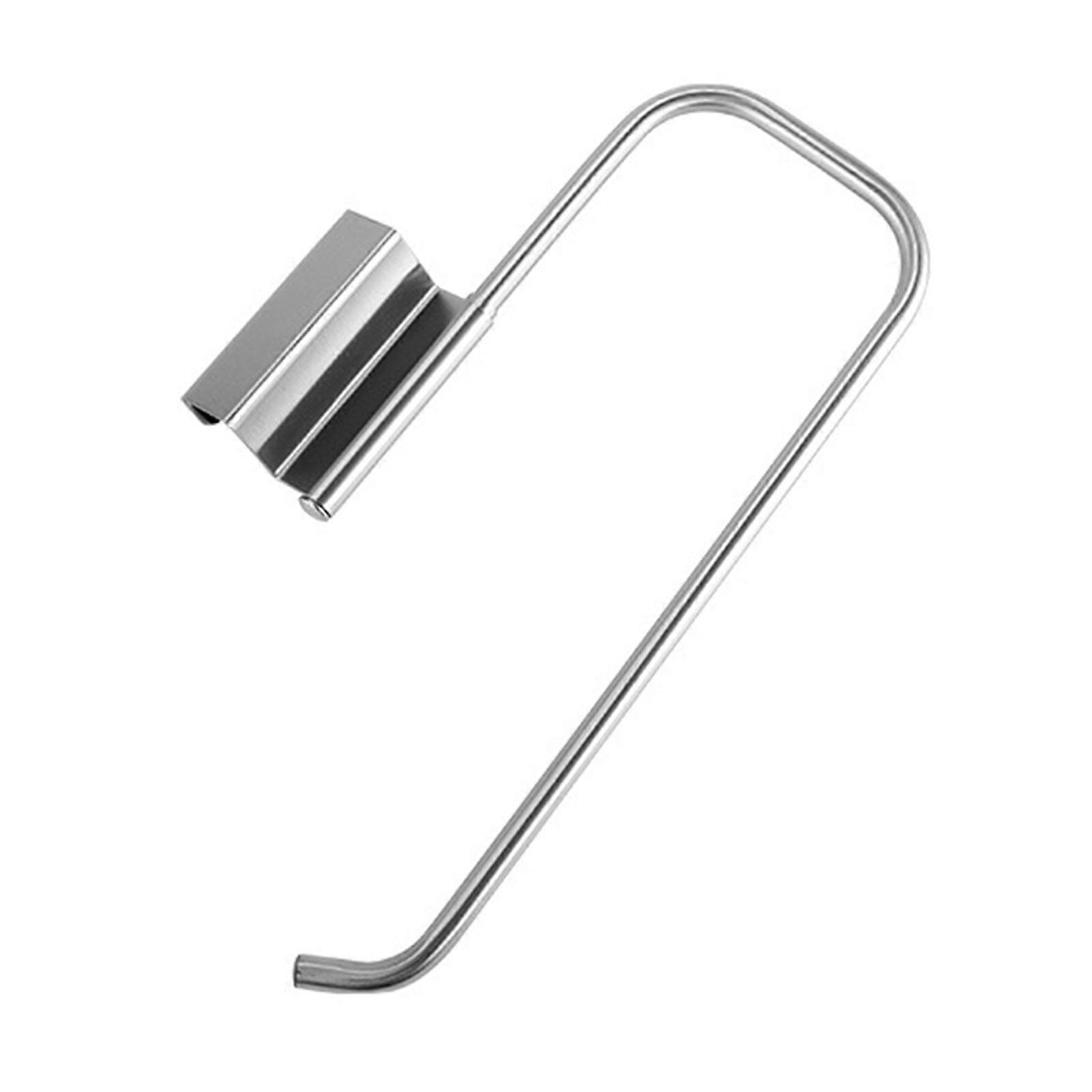 Cabinet Door Paper Towel Stand Space Saving Tissue Hanger Organizers Rack Paper Towel Storage and Dispenser Enduring