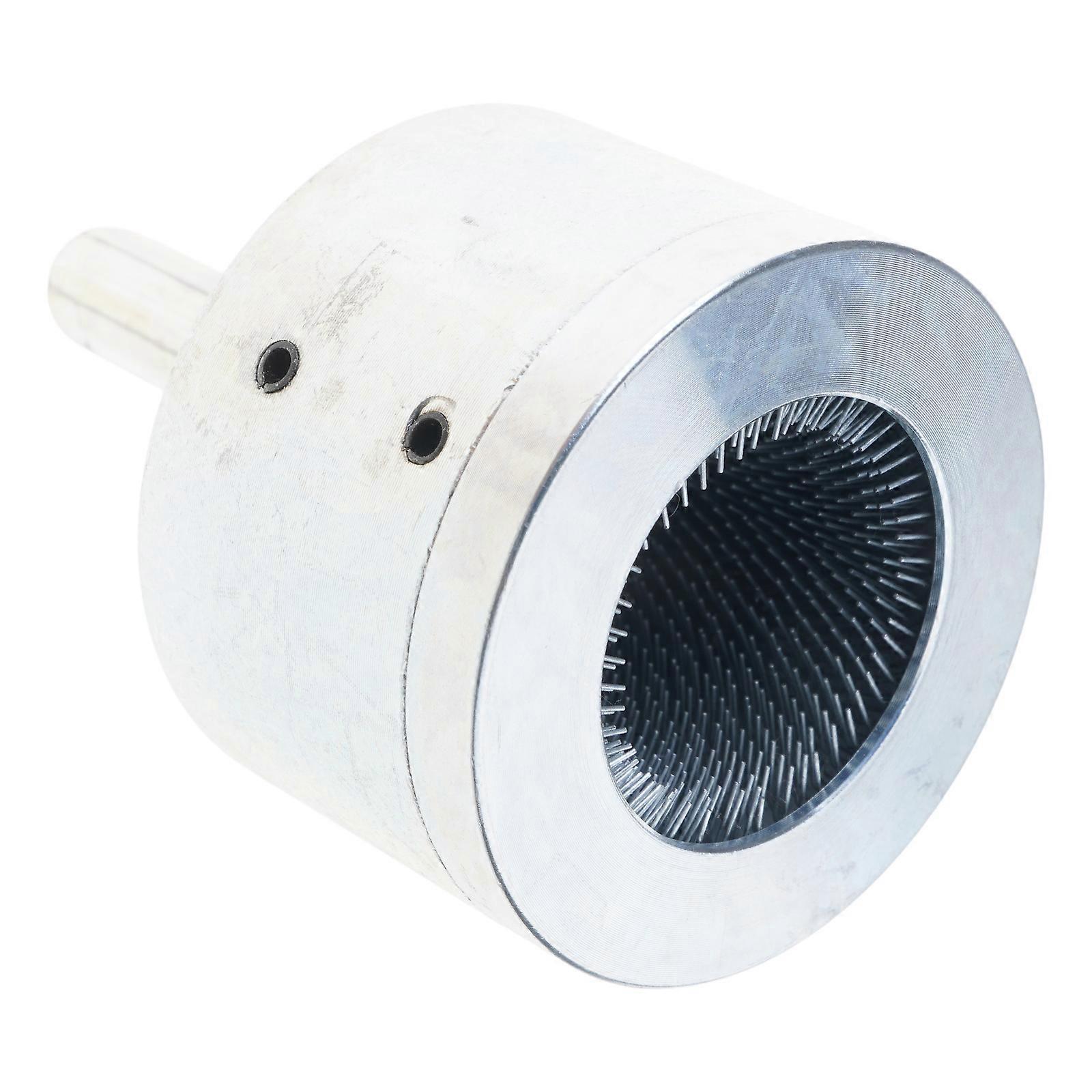 Precisions Pipe Cleaning Tool with Hexagonal Handle Metal Pipe Cleaning Brush for 15mm/22mm Copper Fittings  Silver