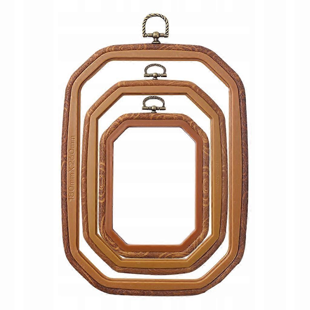 3 X Embroidery Hoops Abs Embroidery Hoops For