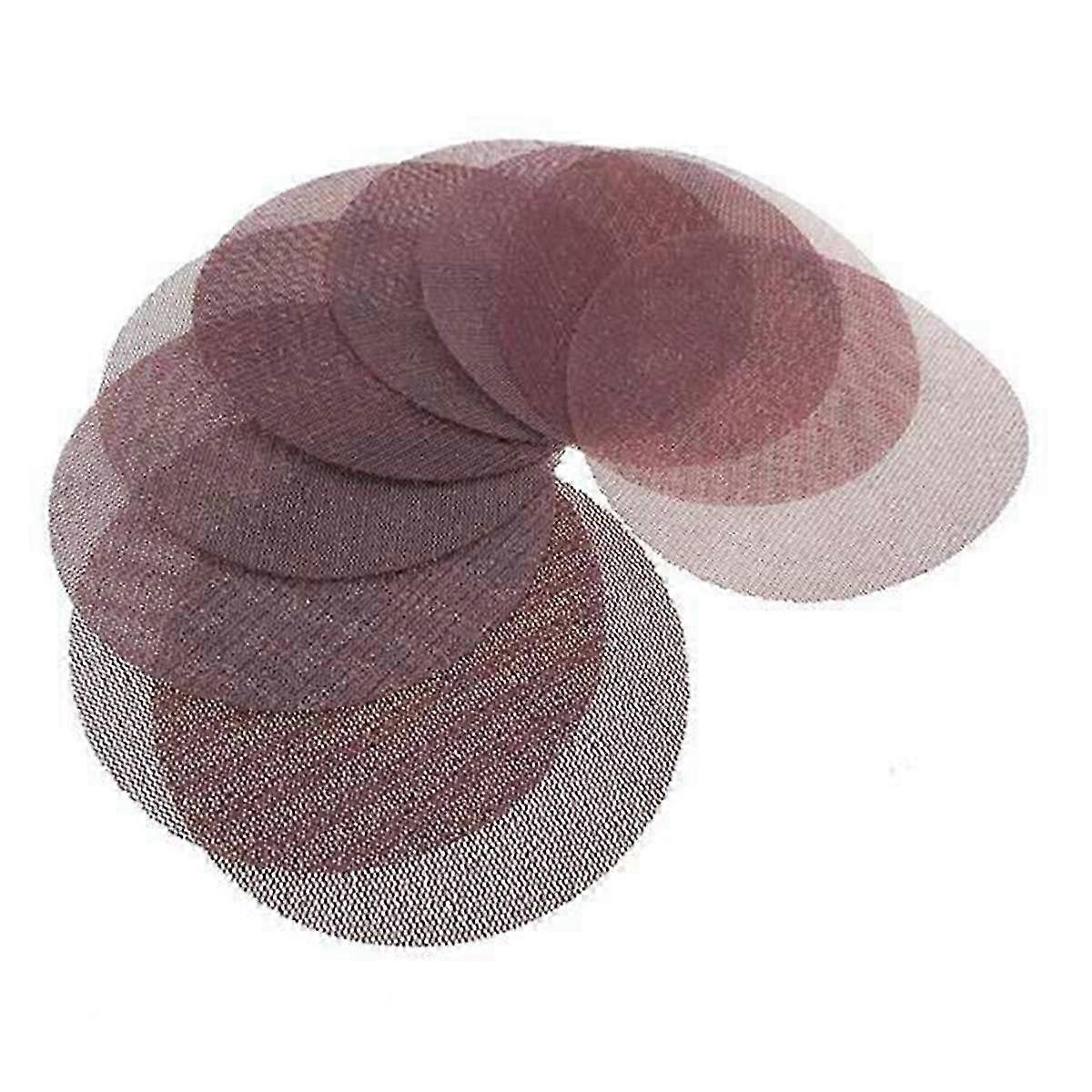25 Mesh Sanding Discs 150mm Hook and Loop Grinding Pad Dust-Free Disc Anti-Clogging Sharp Grinding