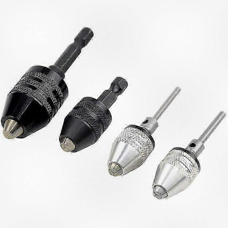 4pcs Quick Change Adapter for Mini Drill Chucks, Screwdriver Adapter for Electric Drill Compatibility with Certain Brands