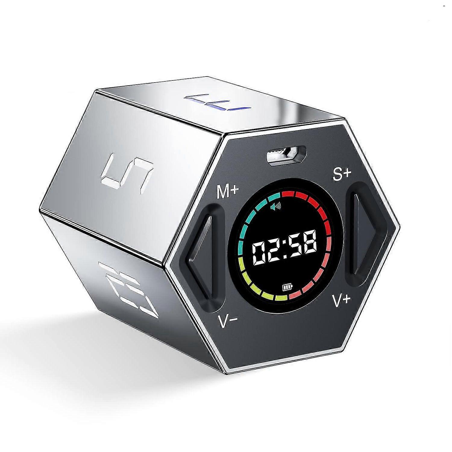 Timer, Würfel-Timer für, Tomaten-Timer für Büro, visueller Countdown-Timer