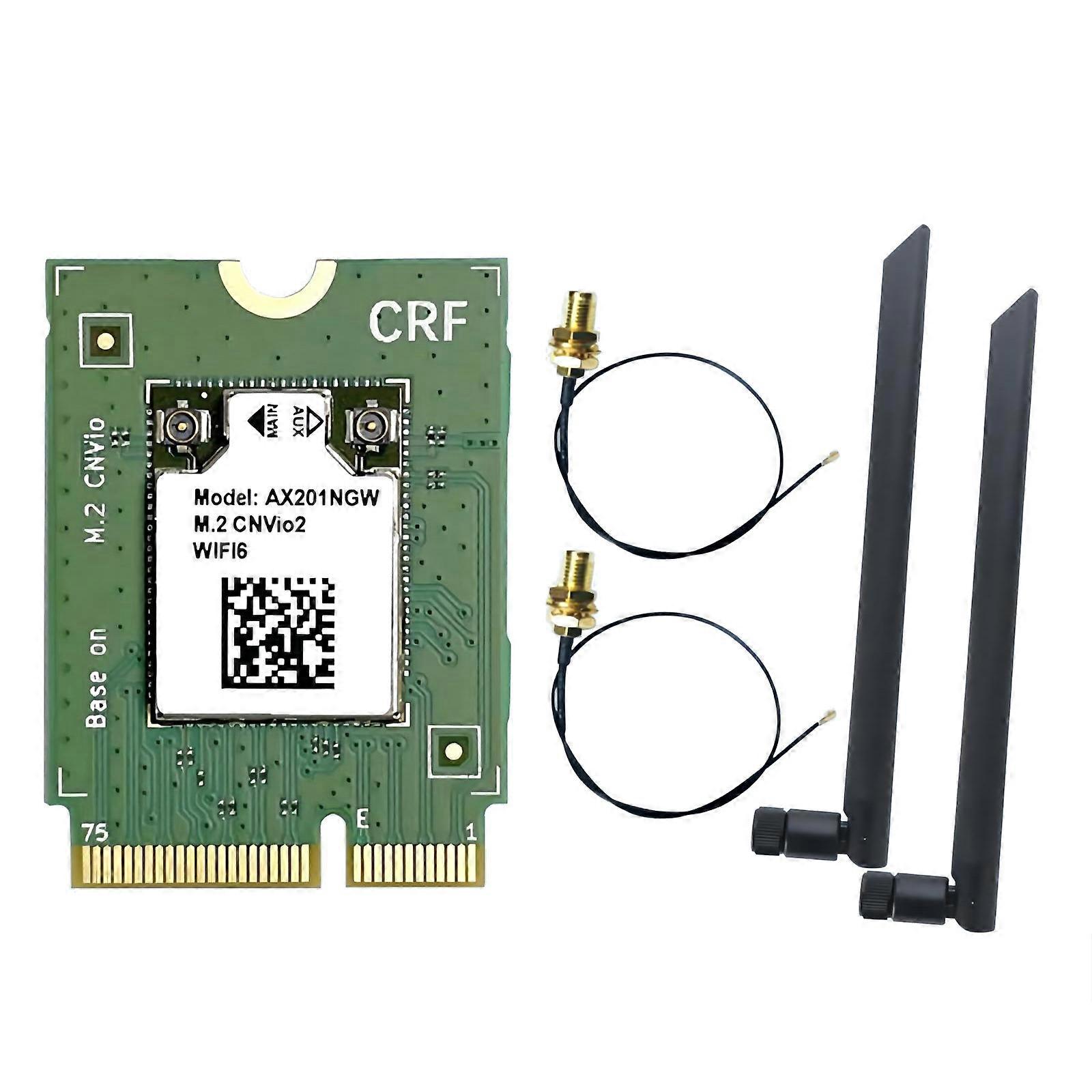 Wireless Card For AX201NGW AX201 Industrial Networking Adapter Wifi6 Card m.2 CNVI Bluetoothcompatible5.0
