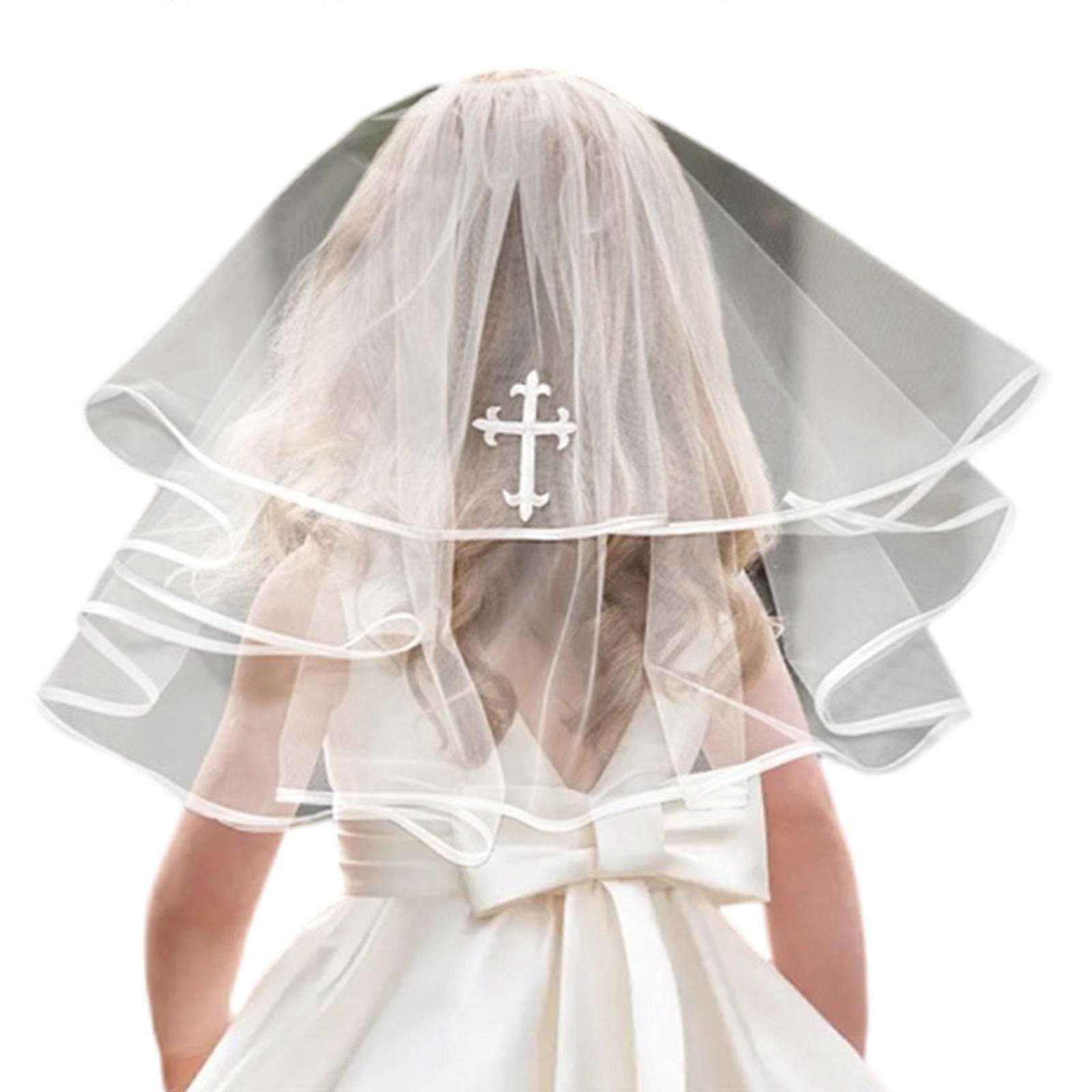 Light Weight Bridal Veils Sparkling Elegant Veils Bachelorettes Party Veils Soft for Special Occasion