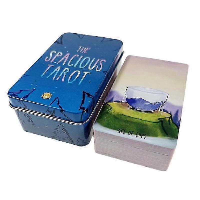 The Spacious Tarot Cards Family Gathering Chess Card Game Fortune Telling Divination Oracle Cards Leisure Table Board Game Card 2025