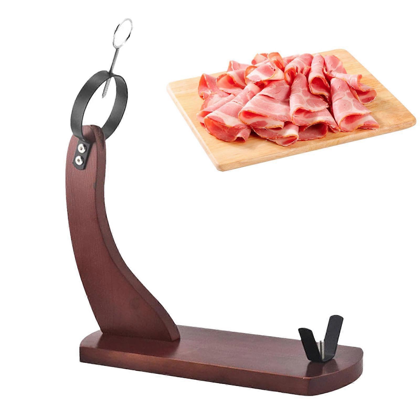 Ham stand holder, ham stand for carving, ham stand for cutting Spanish ham Robust kitchen stand with nonslip base, stable and durable ham