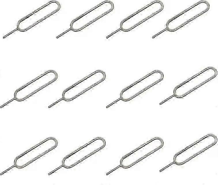 Universal SIM Card Ejector Tool Kit, Includes 200 Pins for Tray Ejecting, Suitable for Various Brands, Silver Finish