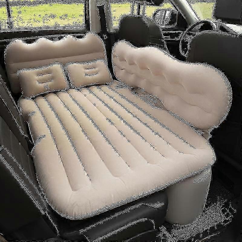 Bil oppblåsbar seng camping seng pute pute