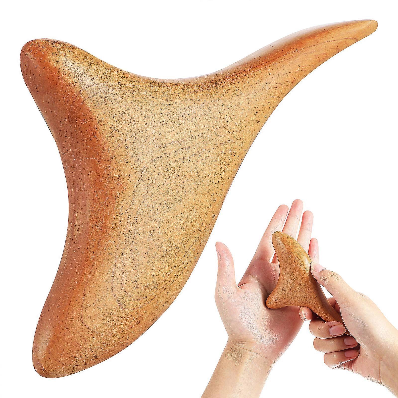 Thai Wood Massager Tool for Massage Triangular Wooden Muscle Scraping