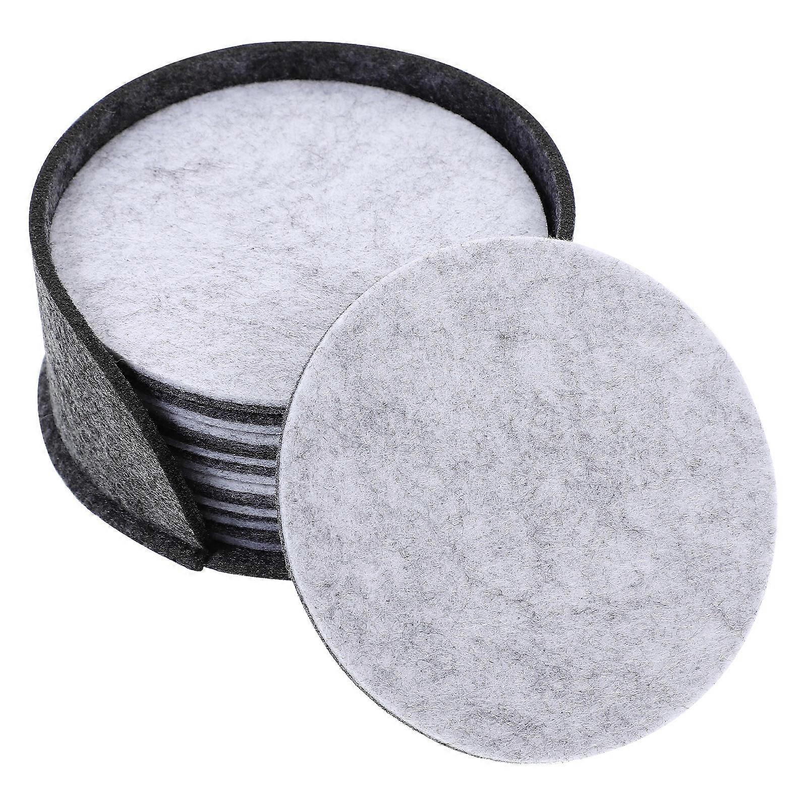 Coasters Set, Simple yet Elegant for Daily Use, Prevents Surface Damage