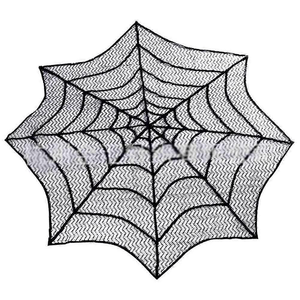 Versatile Round Tablecloth for Halloween Events, Combines Style and Practicality