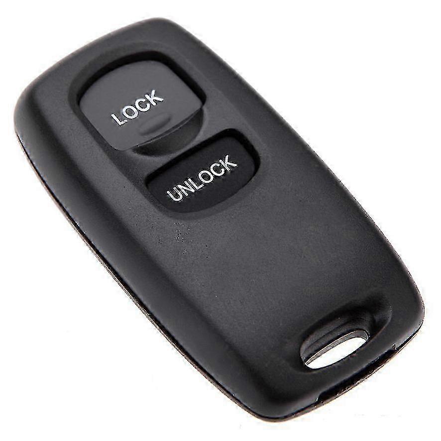 Uncut Key Replacement 2 Button Keyless Entry Remote Fob Shell Case & Button Pad (Haoyi)