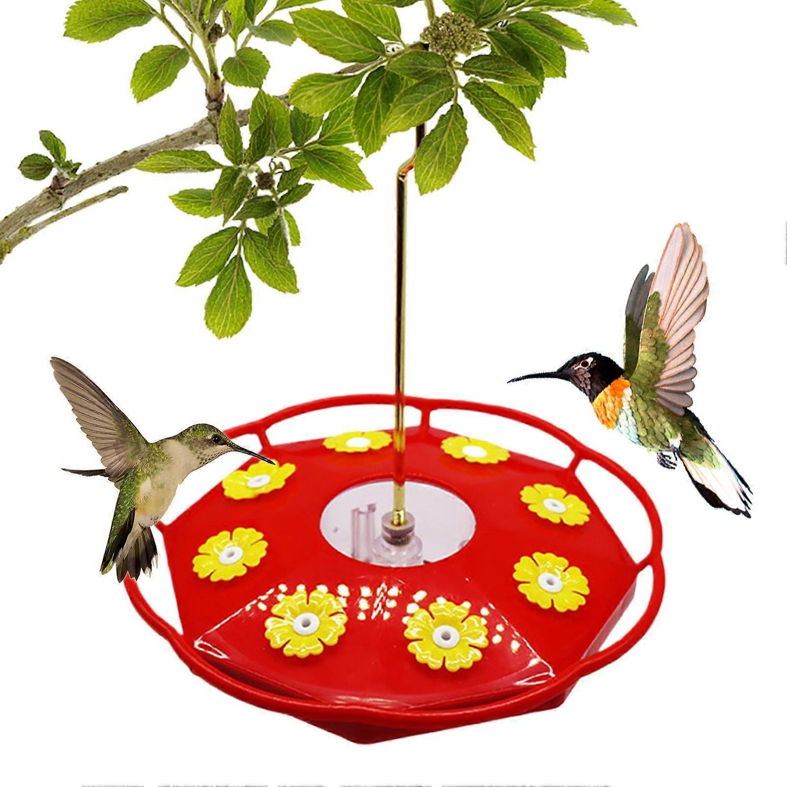 Hummingbird Feeder, LeakProof Multiple Ports, Sturdy Hanging Design, 16oz