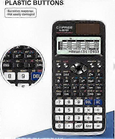 FX-991EX Scientific Calculator with Natural Textbook Display for Engineering and Math Calculations