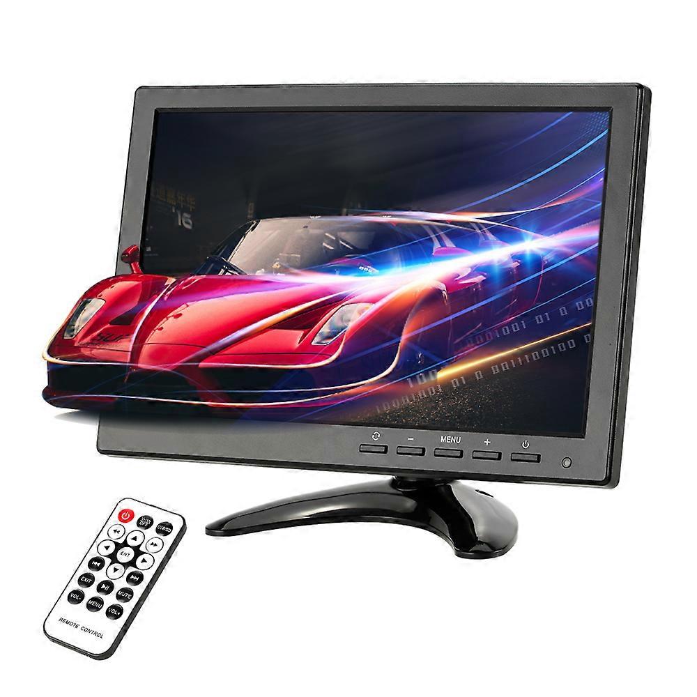 10.1" IPS LED Monitor 1280x800 for CCTV - HDMI/VGA/BNC/AV/USB, Remote & Speaker