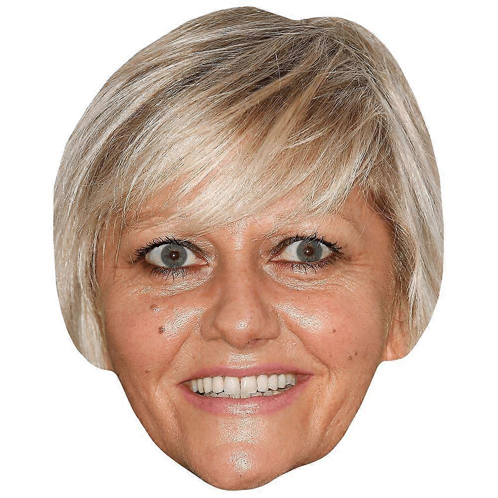 Camille Coduri (Smile) Celebrity Mask, Flat Card Face