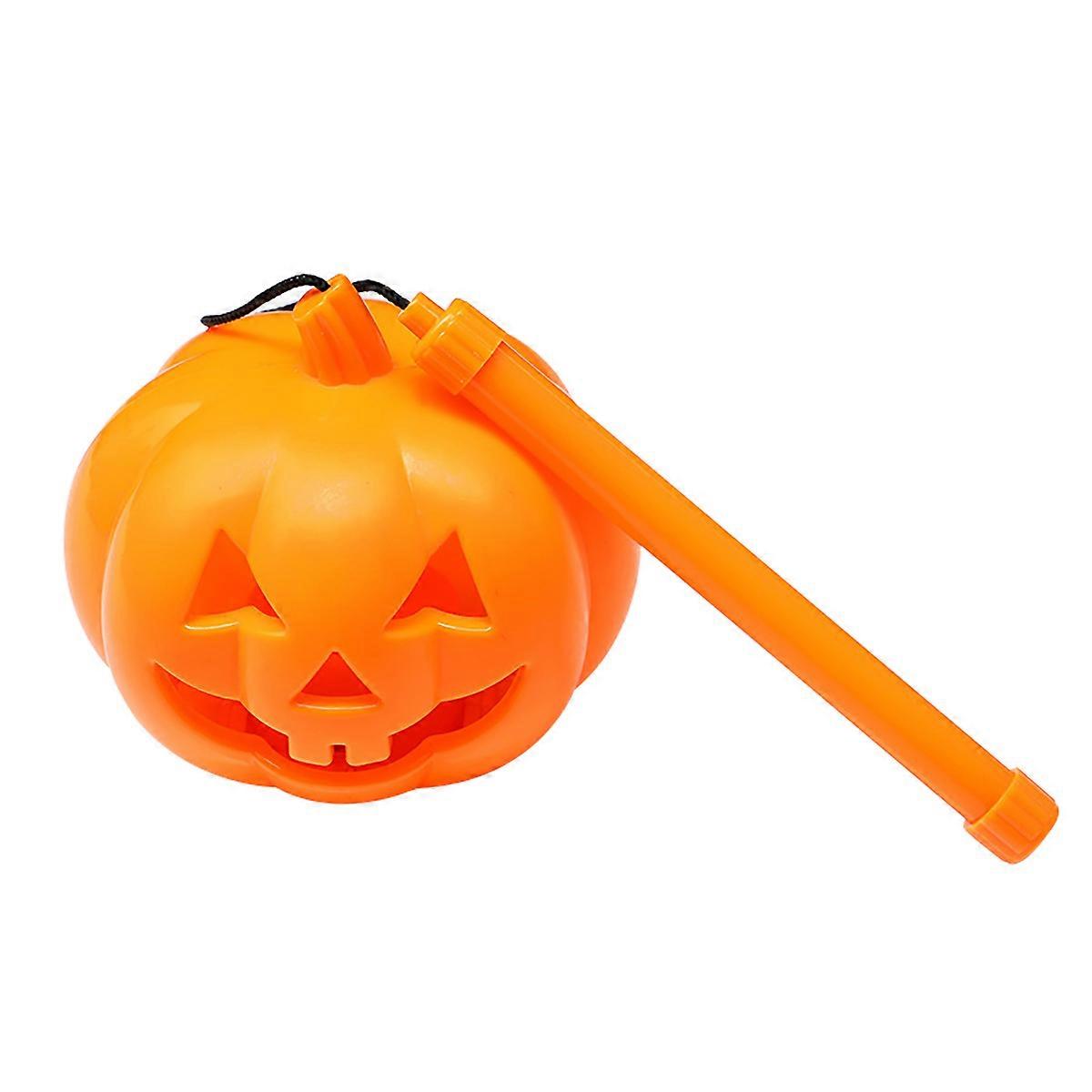 Halloween Lanterns Indoor Portable Lantern Glowing Round Lantern for Children Home Decor 11.5*11.5*12.5cm 1Pc