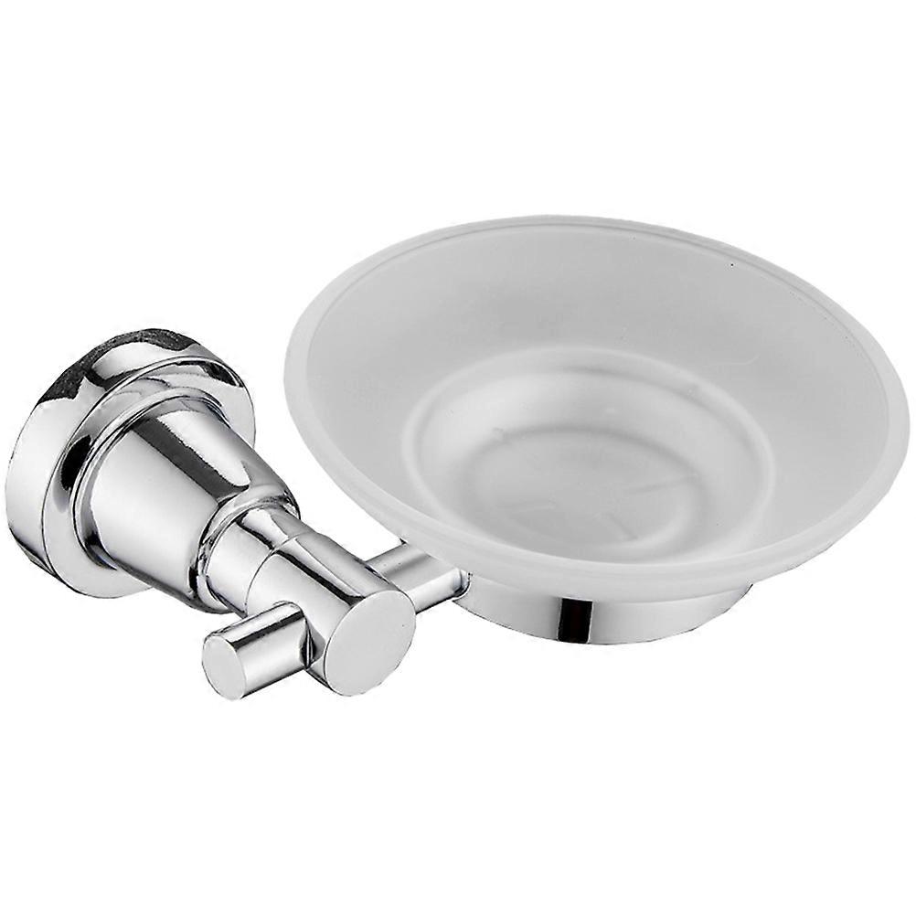 Draining Soap Dish Wall Mounted Soap Holder Bathroom Use Silver 10.80X7.00X3.80CM Stainless Steel Prevent Soap from Slipping 1Pcs