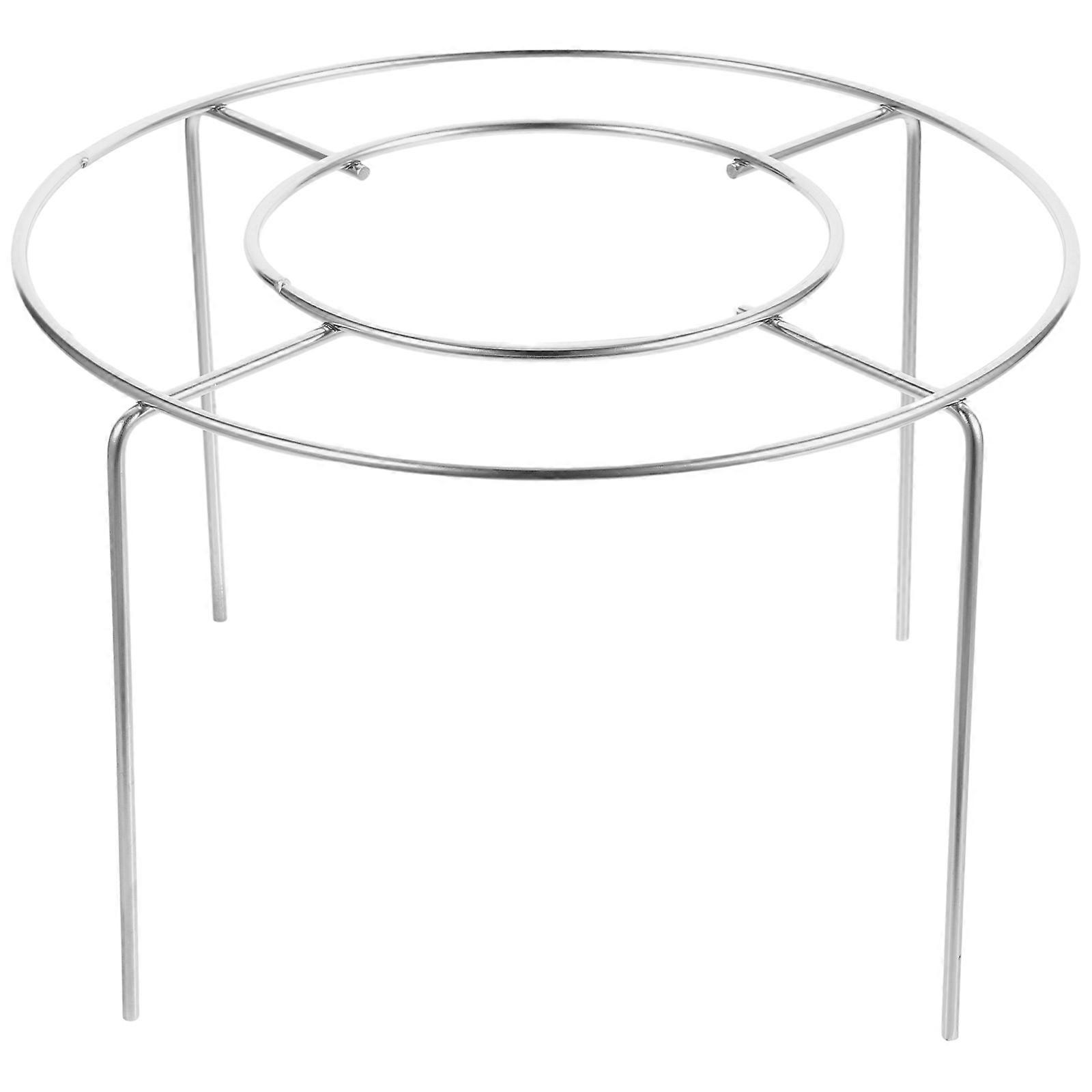 Roasting Rack Wire Structure for Baking Enthusiasts Silver 8.65X8.65X5.50IN Cooling 1Pcs