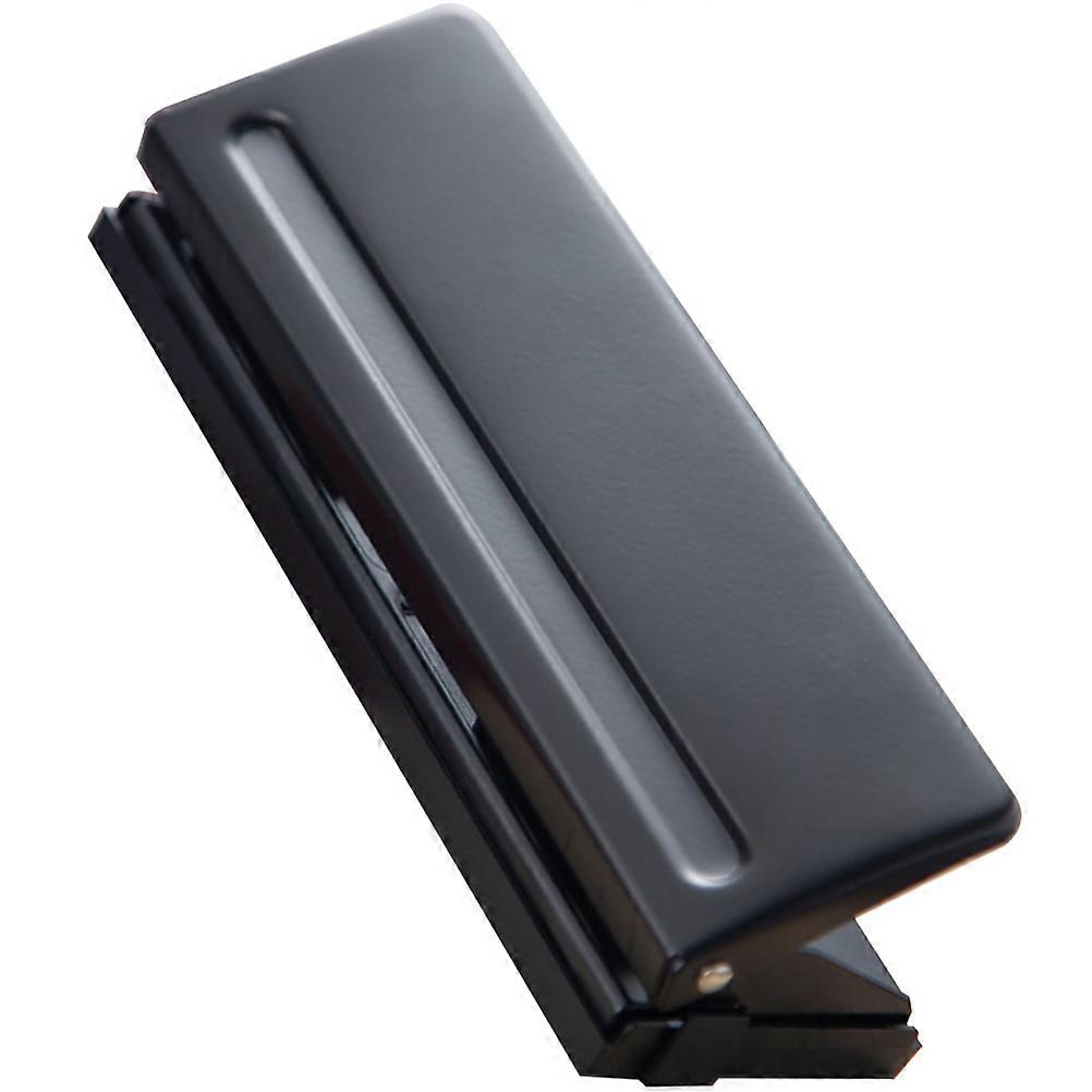 Loose-Leaf Hole Puncher Notebook Hole Punch Six-Holes Puncher Portable Paper Punching Tool 1Pcs