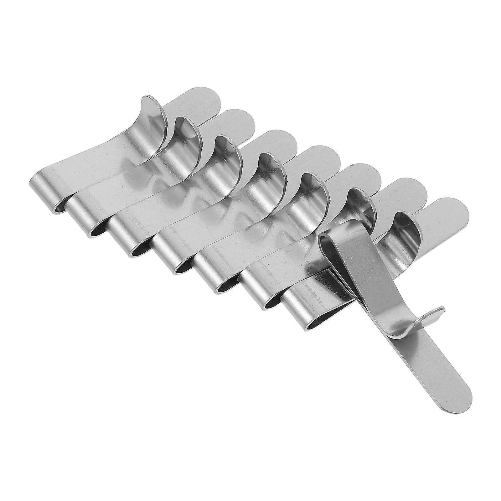 Pastry Rings Clips Stainless Steel Extendable 8Pcs For Home and Professional Baking Cakes Cookies