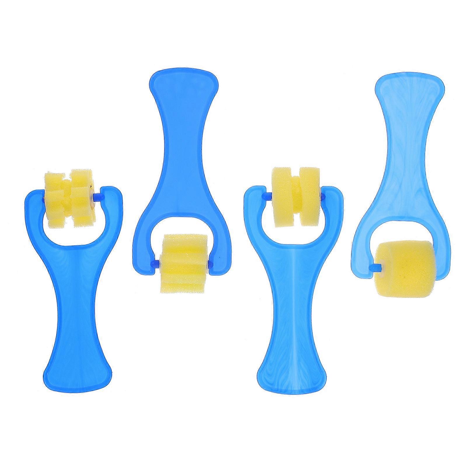 Graffiti Brush DIY Coloring Blue 13X6cm Sponge PP For Creative Projects 8Pcs