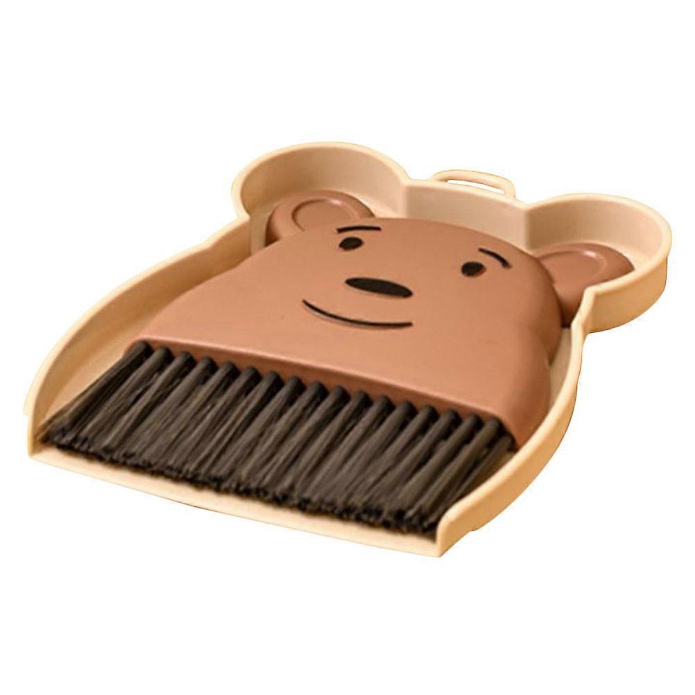 Detail Brush Small Broom And Dustpan Set Desktops Detachable Design 1Set