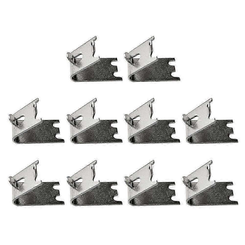 10 Pcs Heavy Duty Shelving Freezer Shelf Support Clip Shelf Supports Shelf Clips Fridge Shelf Hooks