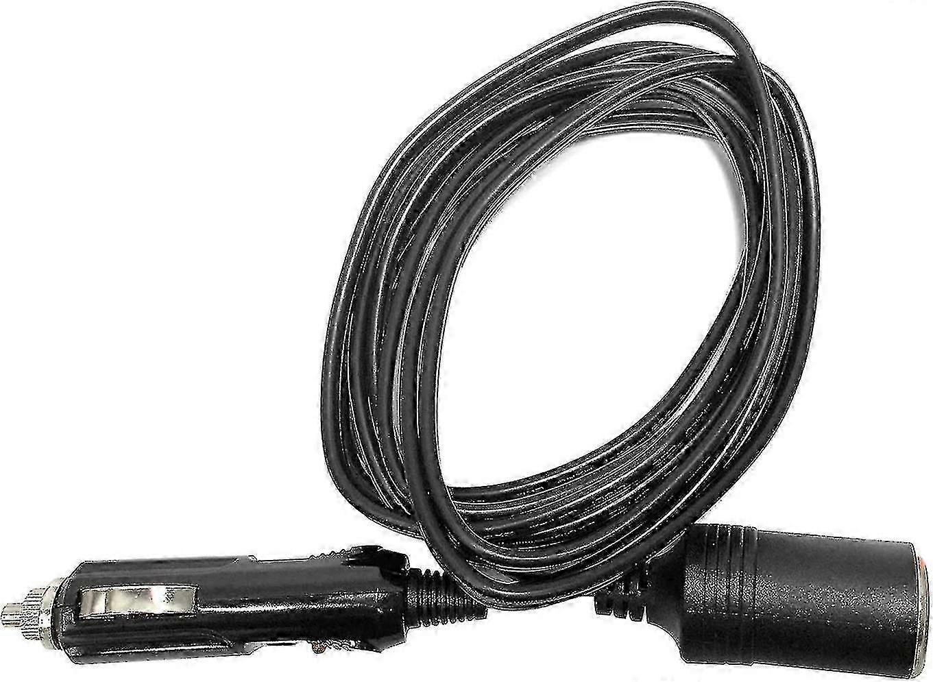 Car Charger Extension 3m Cable - Extra Long 3.0 Metre With Female Inline Socket Connector Suitable For Powering Devices