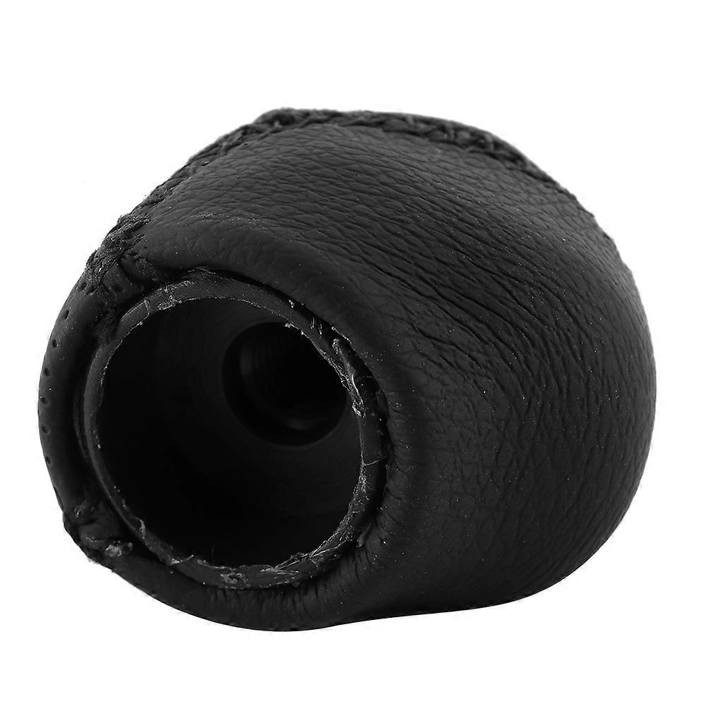 Auto Car Gear Shift Knob Handball Lever PU Leather Replacement Fit for Peugeot BoxerBlack 5 Speed