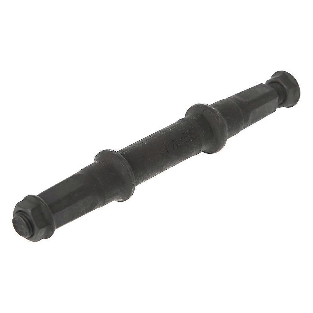 Bicycle Shaft Inner Bracket Fixed Crank - Square Hole Steel MTB Compatible, Durable, Lightweight Design