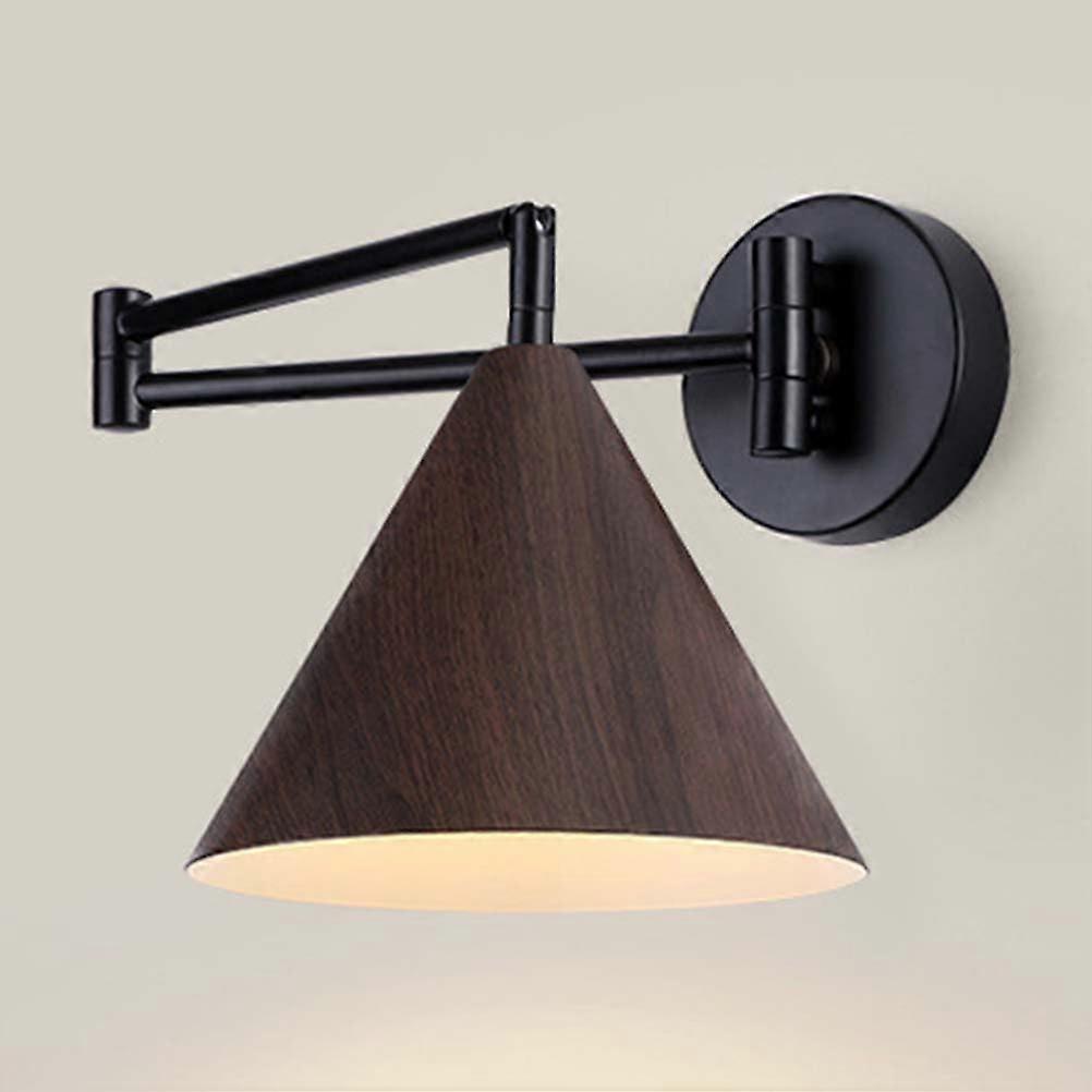 E27 Wall Light with Swivel Arm, Adjustable Retro Wall Lamp Industrial Vintage Metal Arm