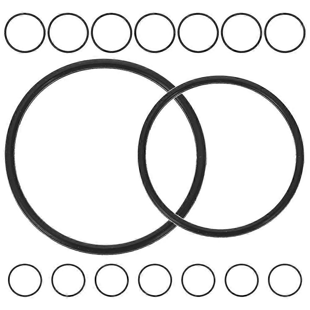 Silicone Speed Meter Fixing Rings Stopwatch Holder Fixing Rings Outdoor Sports Cyclists 5.00X5.00X0.25CM Angle Adjustment 16Pack
