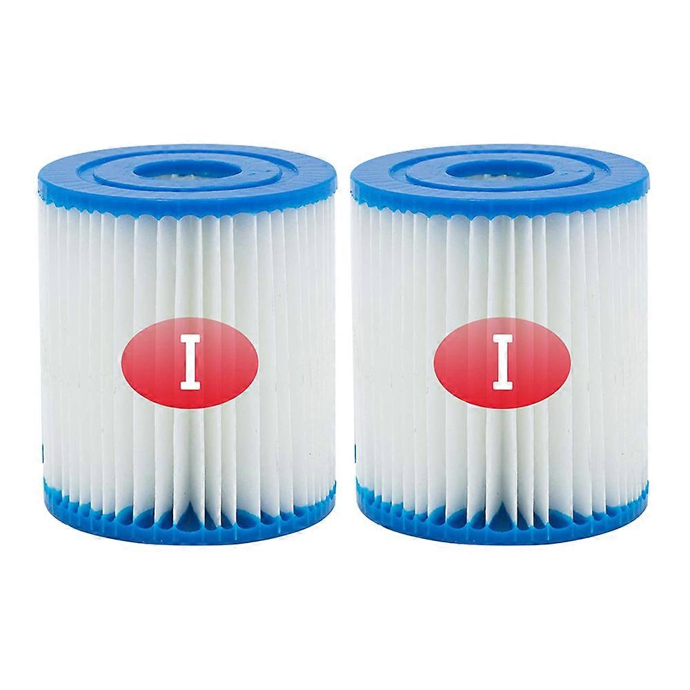 2 PCS Pool Filter Compatible with Bestway Filter Type I 58093