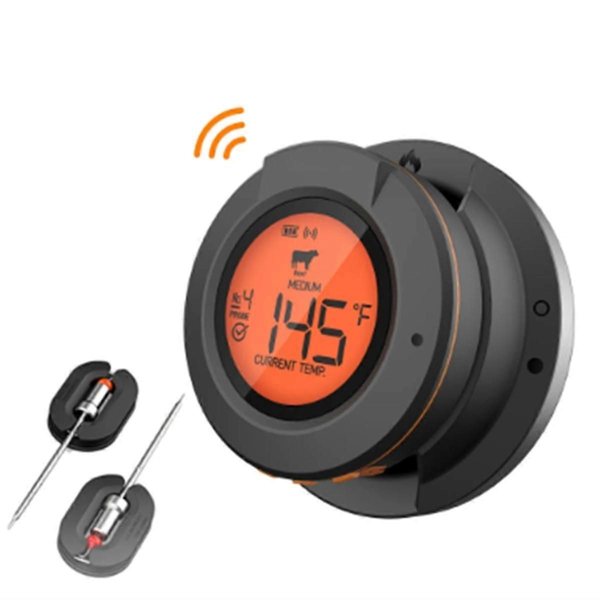 Food Cooking Bluetooth Wireless BBQ Remote Thermometer Probes Smart Digital Bluetooth Barbecue Therm