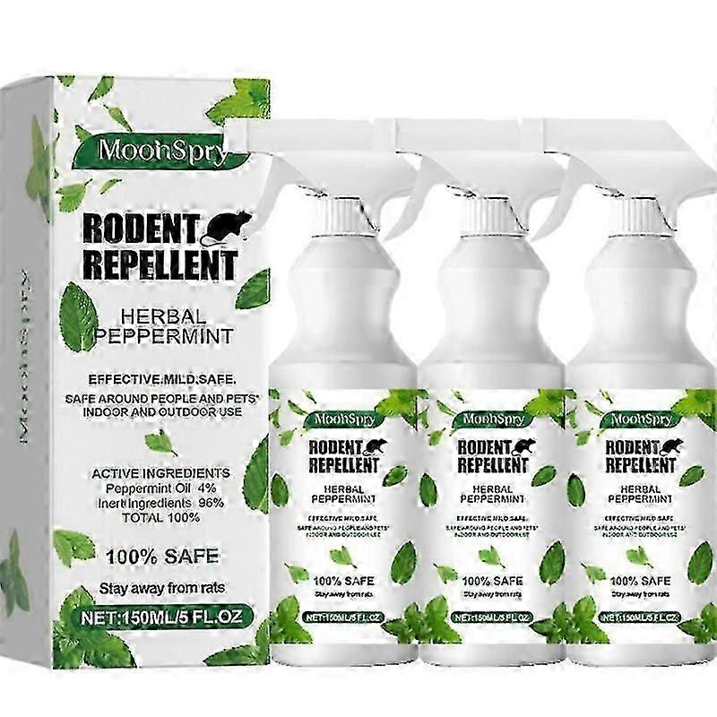 Rat & Mouse Repellent Spray - 250ml Fast Acting Safe Around Pets,